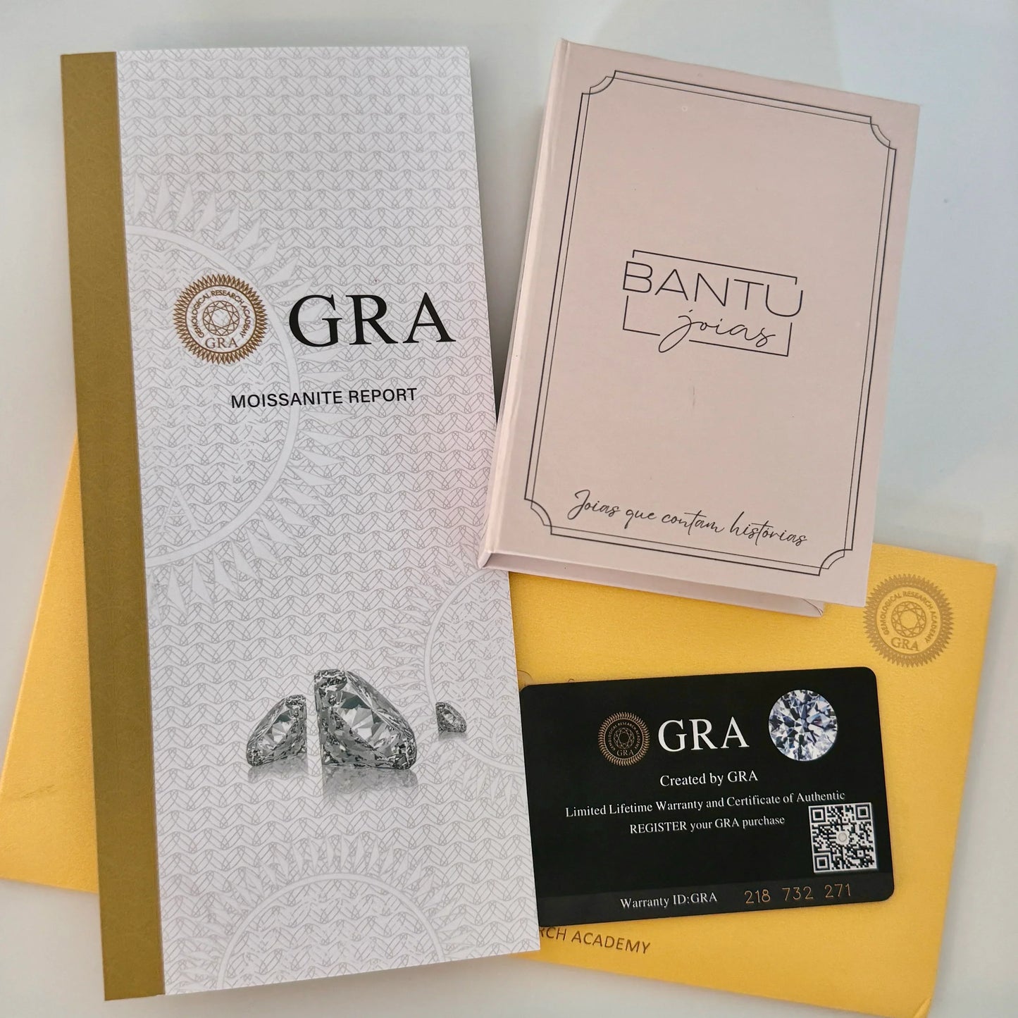 Colar Moissanite Princess Cut