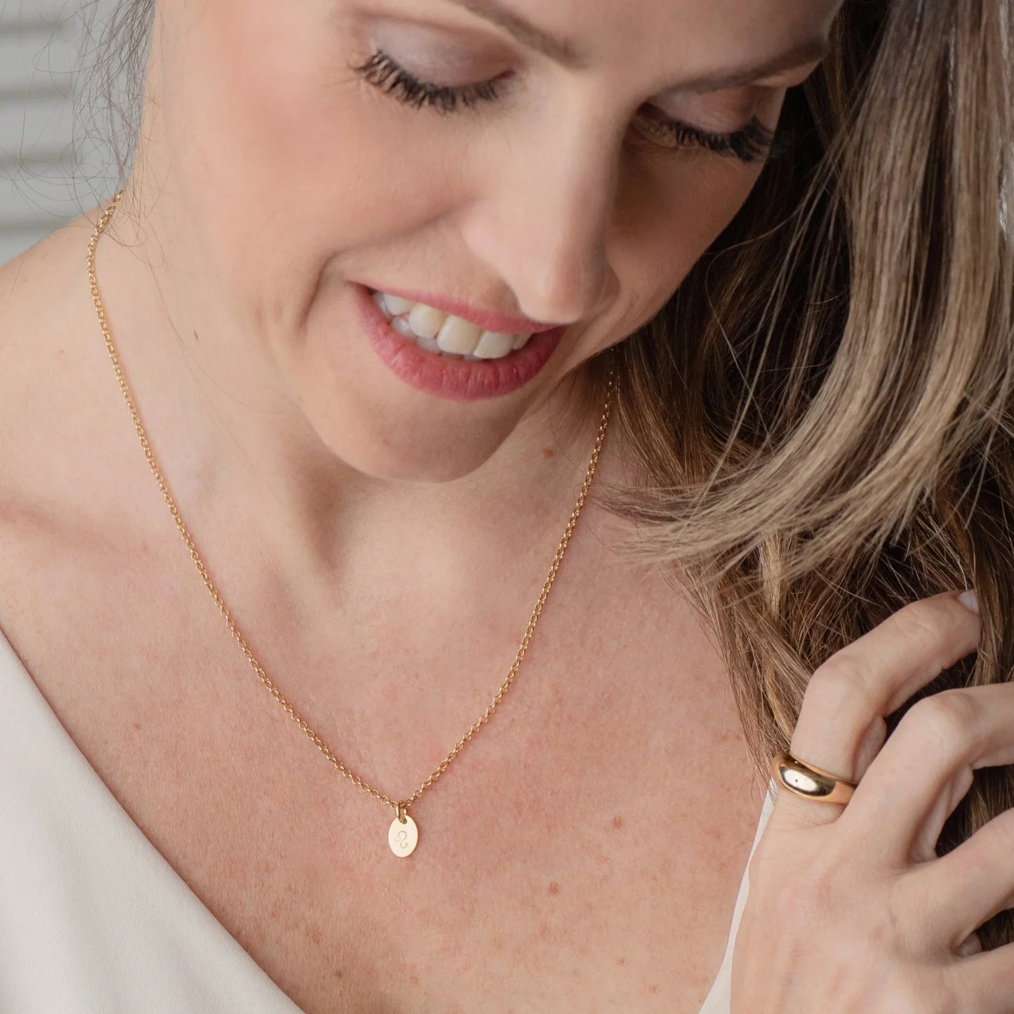 Colar Zodiac Togo Oval