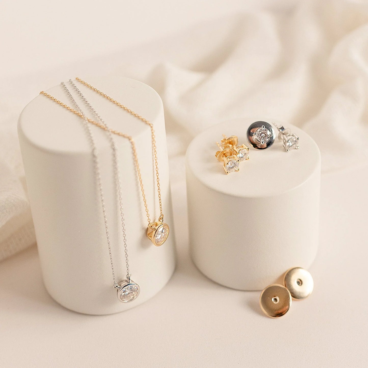 Brinco Moissanite Moriti