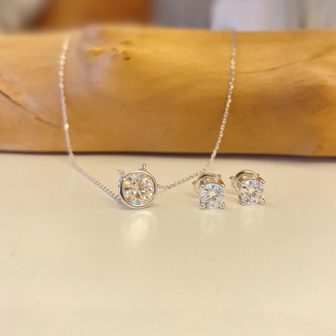 Brinco Moissanite Moriti