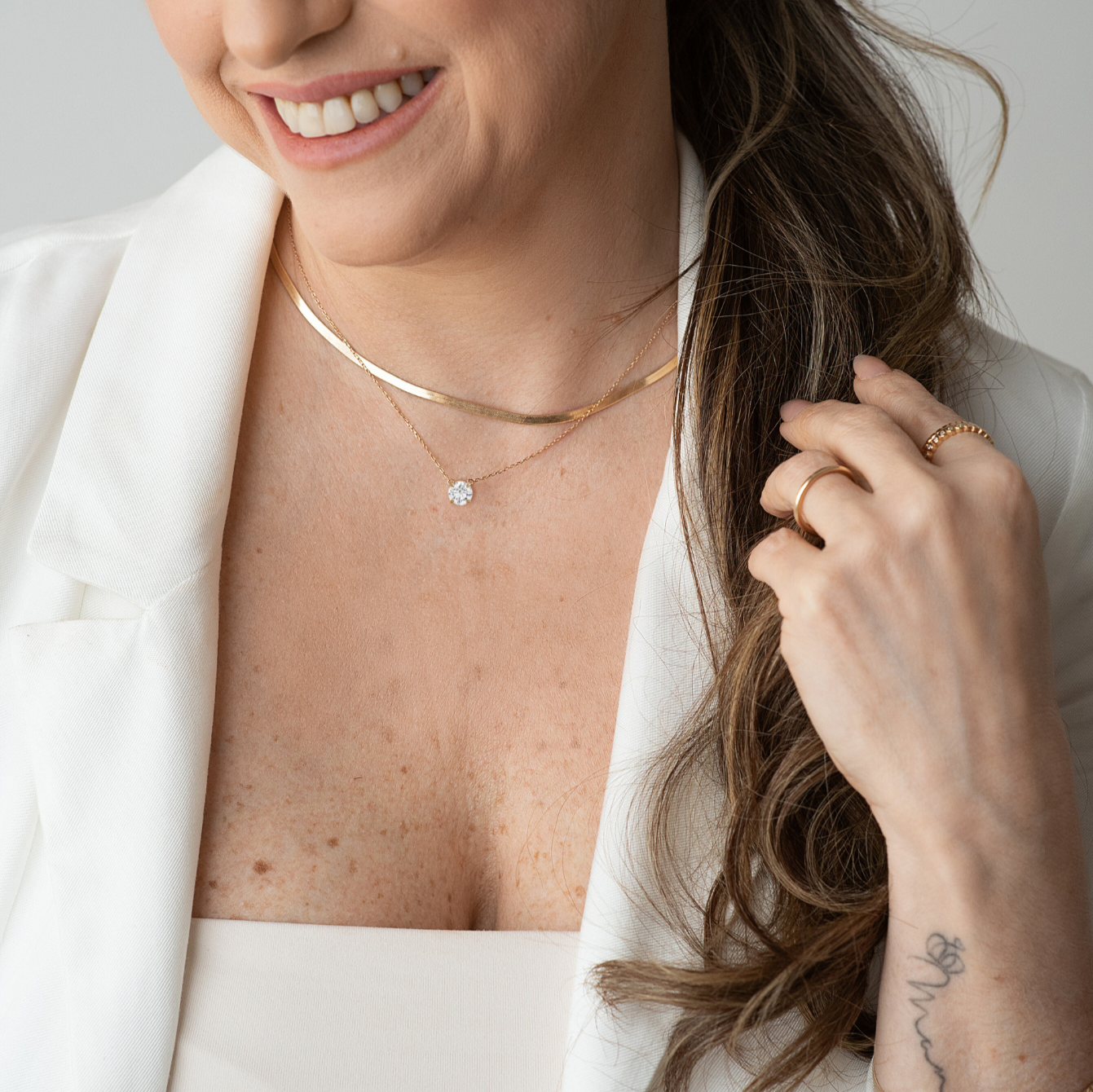 Colar Moissanite Moriti