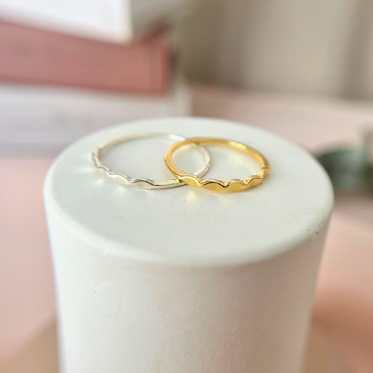 Anel Aparador Ondulado