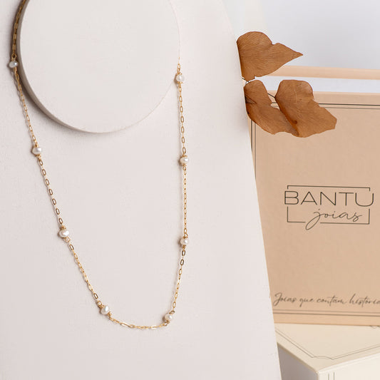 Choker Mini Pérola Malkia