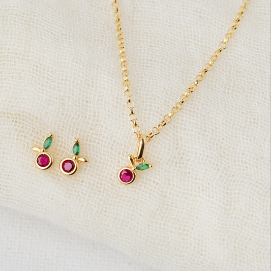 Conjunto Mini Cereja Asili