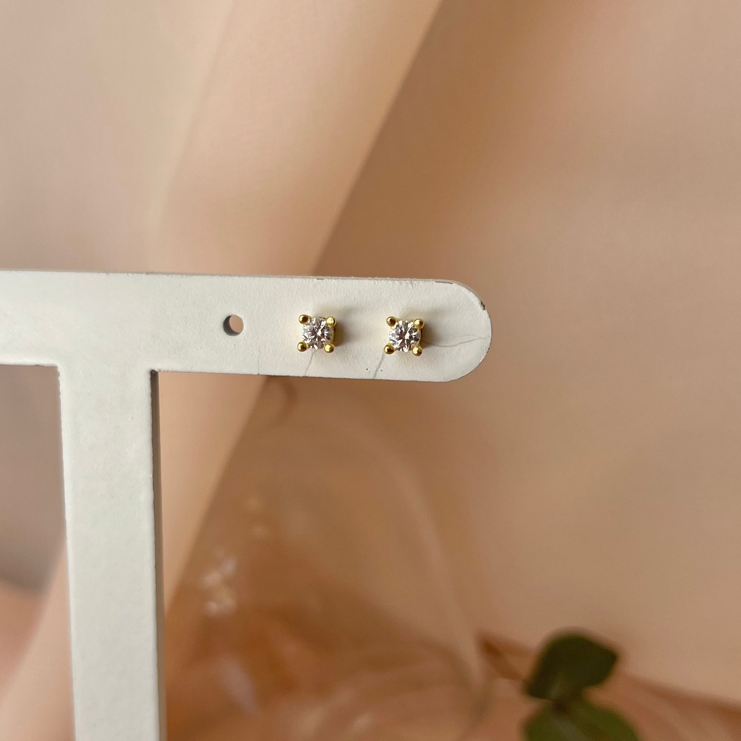 Brinco Moissanite Diamond Cut 3 mm